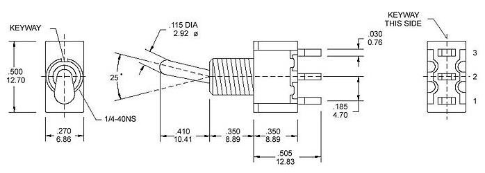 紅色兩檔鈕子開(kāi)關(guān)TS8-102A1 