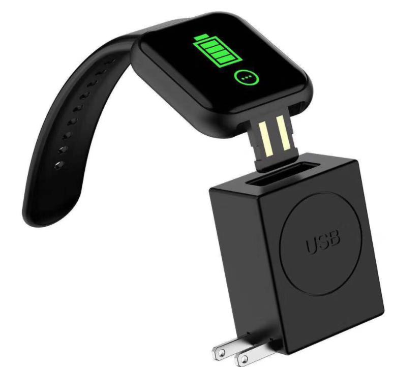 智能定位手環usb充電方案