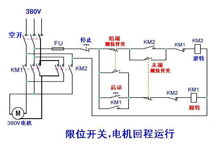 限位開關(guān)電路 限位開關(guān)電路